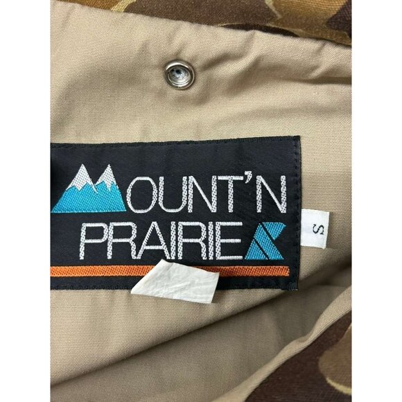 Mount'n Prairie Men's Small Camo Hunting Coat Jacket Foursquare Parka - Picture 11 of 16